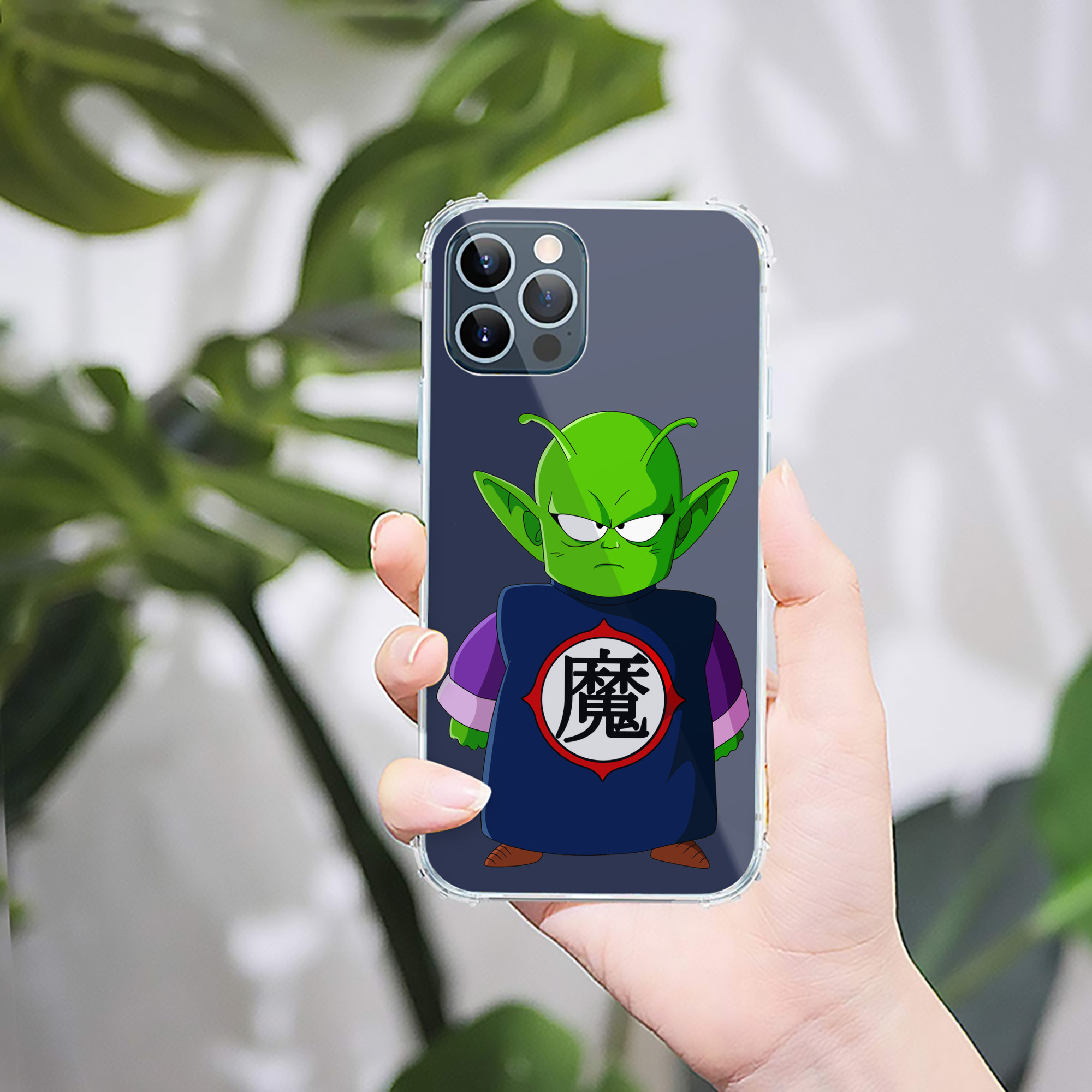 （画像用） ドラゴンボール ピッコロ DRAGON BALL Piccolo 【iPhone 12シリーズ対応】透明スマホケース（クリアソフトケース）
